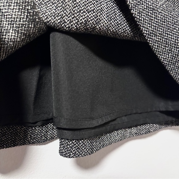 NWT LOFT Black Gray Herringbone Skirt Women’s Plus Size 16 Office Preppy Classic - Picture 10 of 12
